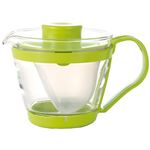 iwaki パイレックス レンジのポット・茶器 グリーン 400ml 863-G 【5セット】