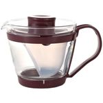 iwaki パイレックス レンジのポット・茶器 レッド 400ml 863-R 【5セット】