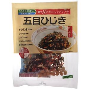 惣菜具財セット(だし付き) 五目ひじき 75g 【9セット】