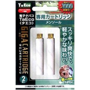 TaEco ギガカートリッジ メンソール 2個入り 【3セット】