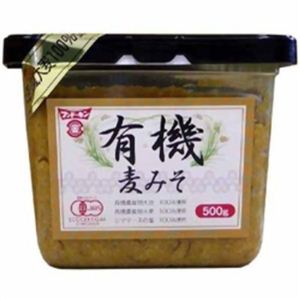 フンドーキン 有機 麦みそ 500g 【3セット】