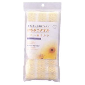 はちみつタオル ハニー&ミルク 【3セット】