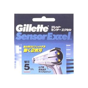 ジレット センサーエクセル専用替刃5コ入り 【5セット】画像１