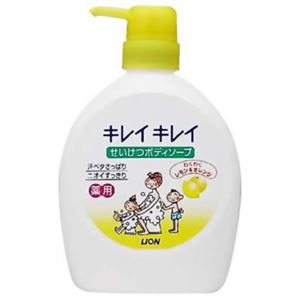 キレイキレイ せいけつボディソープ わくわくレモン&オレンジの香り ポンプ580ml 【7セット】