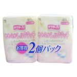 サラサーティ やわらかシルクタッチ 微香40枚*2P 【12セット】