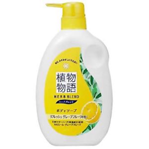 植物物語 ハーブブレンドボディソープ グレープフルーツの香り ポンプ580ml 【7セット】