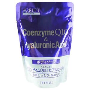 スクリット コエンザイムQ10&ヒアルロン酸 配合 ボディーソープ 詰替え 400ml 【11セット】