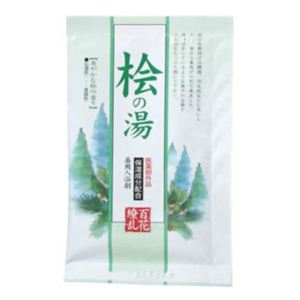 薬用入浴剤 百花繚乱 桧の湯 分包1回分 【14セット】