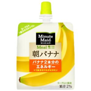 ミニッツメイド 朝バナナ 180g*6個 【4セット】