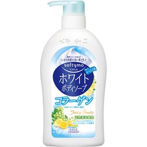 ソフティモ ホワイト ボディソープ コラーゲン 600ml 【5セット】