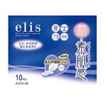 エリス 新・素肌感スリム 特に多い日の夜用 羽つき 10枚入 【5セット】