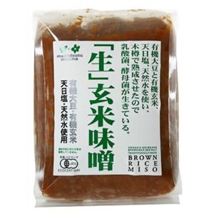 生有機玄米味噌 500g 【3セット】