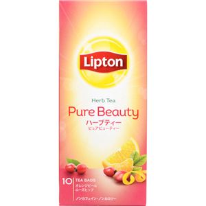 リプトン ハーブティー ピュアビューティー ティーバッグ 10袋 【6セット】