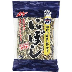 ご当地自慢 瀬戸内海産 にぼし 無添加 200g 【5セット】