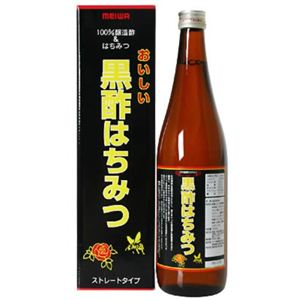 おいしい 黒酢はちみつ 720ml 【4セット】