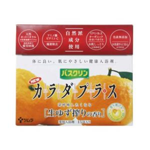 バスクリン カラダプラス 生ゆず搾りの香り 30g*15包 【11セット】