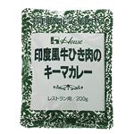 ハウス 印度風牛ひき肉のキーマカレー 200g 【10セット】