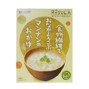 リソラ 食物繊維でおなかよろこぶマンナンのおかゆ 200g 【18セット】