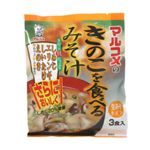 マルコメ 生みそタイプ きのこを食べるみそ汁 3食 【11セット】