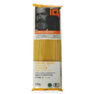 ジロロモーニ デュラム小麦 有機スパゲティ 500g 【5セット】