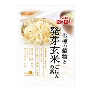 穀物充実 七種の穀物と発芽玄米ごはんの素 【8セット】