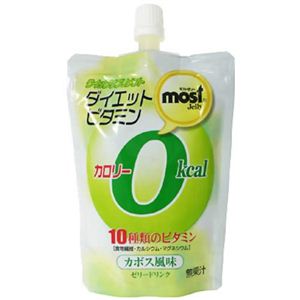 オリヒロ MOSTゼリー カロリーゼロ(かぼす) 130g* 8個 【3セット】