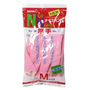 ナイスハンド マイルド 厚手 M ピンク 【7セット】