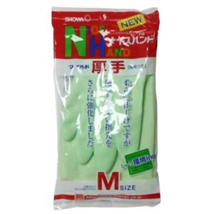 ナイスハンド マイルド 厚手 M グリーン 【16セット】