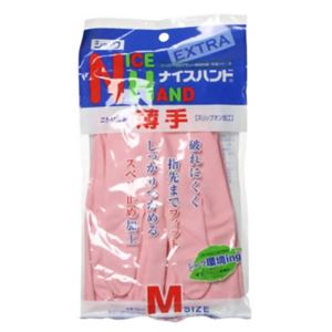 ナイスハンド エクストラ 薄手 M ピンク 【14セット】