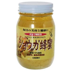 オリヒロ ショウガ蜂蜜 580g 【3セット】