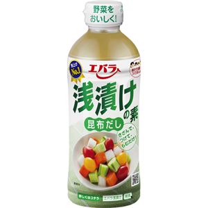 エバラ 浅漬けの素 昆布だし 500ml 【13セット】