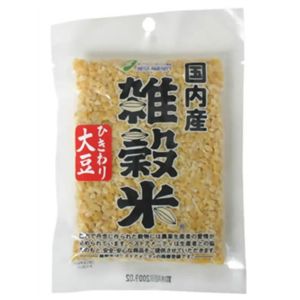 国内産雑穀米 ひきわり大豆 70g 【8セット】