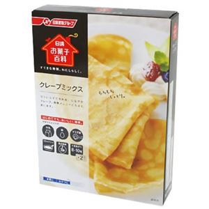 お菓子百科 クレープミックス 200g 【9セット】