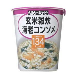 ヘルシーキユーピー 玄米雑炊 海老コンソメ 36.3g 【34セット】