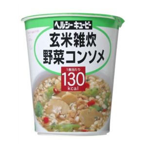 ヘルシーキユーピー 玄米雑炊 野菜コンソメ 36.5g 【34セット】