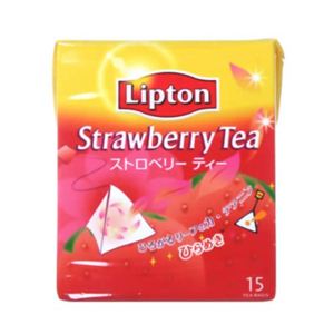 リプトン ストロベリー ティーバッグ 15袋 【10セット】