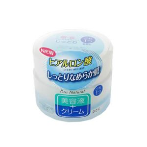 ピュアナチュラル クリームエッセンス モイスト 100g 【4セット】