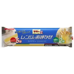 マ・マー レンジにおまかせスパゲティ レンジで5分 200g 【19セット】