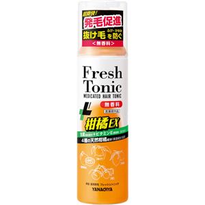 柳屋 薬用育毛 フレッシュトニック 柑橘EX 無香料 190g 【5セット】