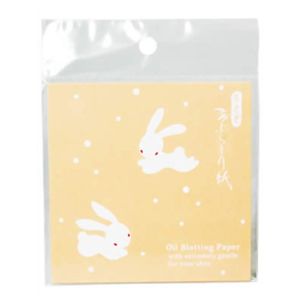 うさぎあぶらとり紙 雪 30枚入 【5セット】