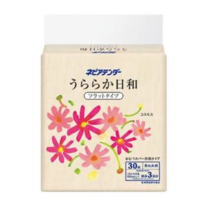 ネピアテンダー うららか日和 フラットタイプ 30枚 【4セット】