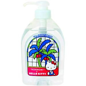 ヤシノミ洗剤 ハローキティボトル ポンプ 550ml 【5セット】