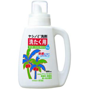 ヤシノミ洗剤 洗たく用 液体 800ml 【5セット】