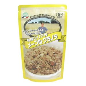 有機シリアル メープルグラノラ 185g 【4セット】