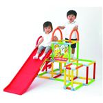 かんたんおりたたみワンワンとうーたん ロングスロープジム 【大型遊具】