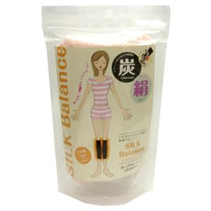 おや炭くらぶ シルクバランス レッグウォーマー ピンク