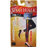 スリムウォーク 美脚レギンス ブラック M-L