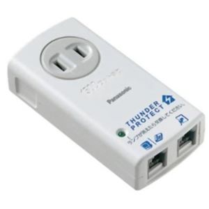 パナソニック かみなりブロックタップ 1個口 WH2901WP