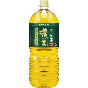 【ケース販売】おーいお茶 濃い茶 2L×6本