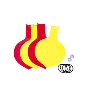 トーエイライト 風船バレー 80 B-6036 4個1組(赤・黄 各2個)